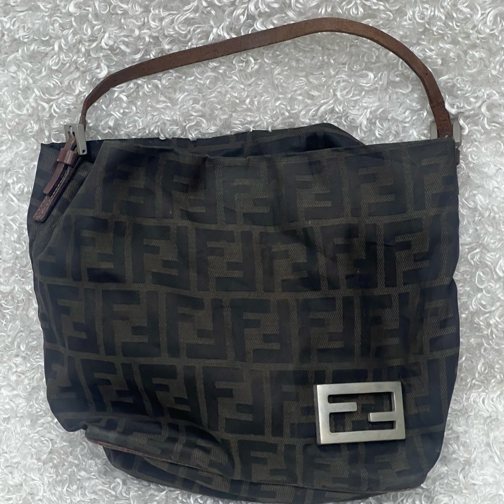 Fendi Zucca baguette Tote Bag